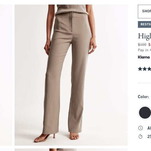 Abercrombie Work Trouser - Picture 1 of 3